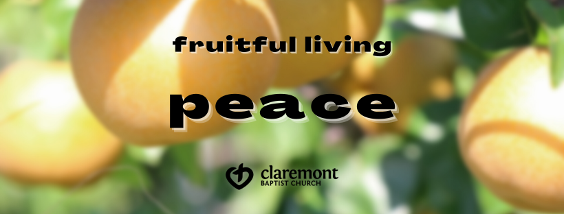 Fruitful Living – Peace